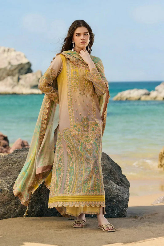 Picture of Charizma - Swissmiss Embroidered Swiss Voil Collection Vol 1 - CSM6-01 - Unstitched - Available at Raja Sahib