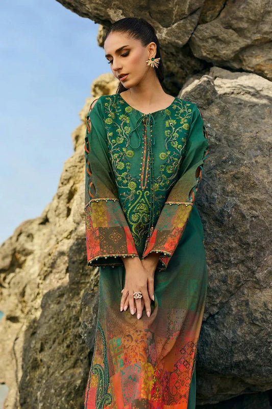 Picture of Charizma - Swissmiss Embroidered Swiss Voil Collection Vol 1 - CSM6-07 - Unstitched - Available at Raja Sahib