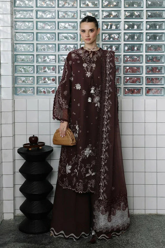 Qalamkar - Chikankari Eid Edit - CM-01 ESHAL - Unstitched