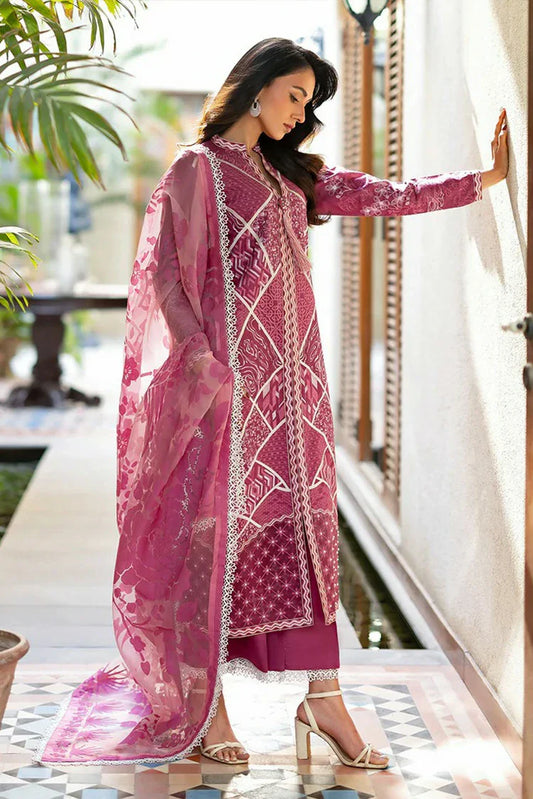 Picture of Mushq - Astoria Festive Lawn Collection - 03-Rosea - Unstitched - Available at Raja Sahib