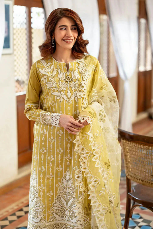 Picture of Mushq - Astoria Festive Lawn Collection - 04-Evadne - Unstitched - Available at Raja Sahib