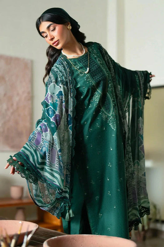 Picture of Nureh - Raha Embroidered Jacquard Lawn Collection Vol 1 - NE-234 - Unstitched - Available at Raja Sahib