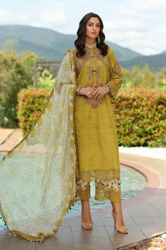 Picture of Charizma - Aniiq Embroidered Printed Lawn Collection Vol 1 - AN6-01 - Unstitched - Available at Raja Sahib