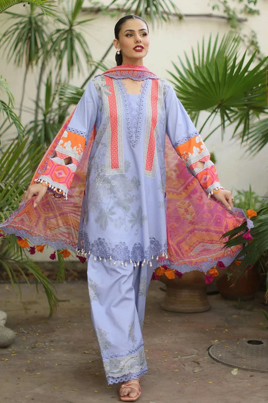 Picture of Charizma - Aniiq Embroidered Printed Lawn Collection Vol 1 - AN6-07 - Unstitched - Available at Raja Sahib