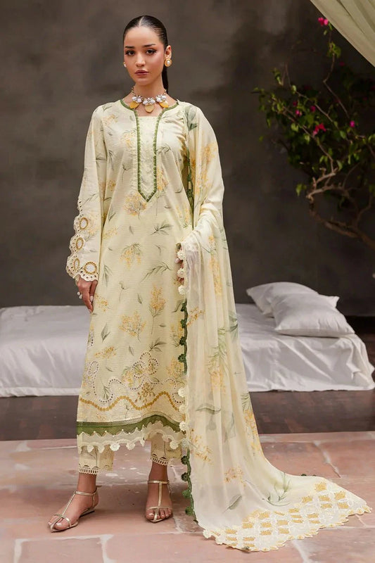Picture of Nureh - Bloom Embroidered and Printed Lawn Collection Vol 1 - BL-10 - Unstitched - Available at Raja Sahib
