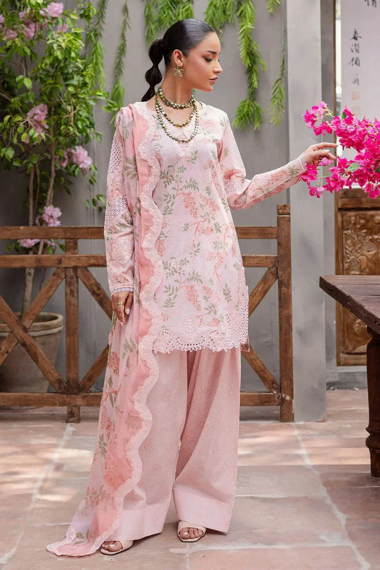 Picture of Nureh - Bloom Embroidered and Printed Lawn Collection Vol 1 - BL-08 - Unstitched - Available at Raja Sahib