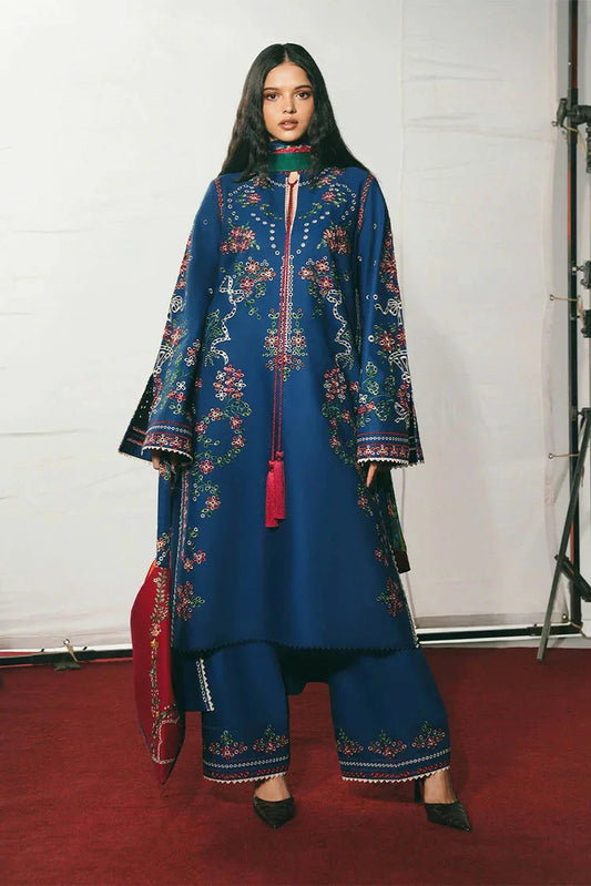 Picture of Hussain Rehar - Jugnu The Reserved View SS Edit I - D-1237-Peroz - Unstitched - Available at Raja Sahib