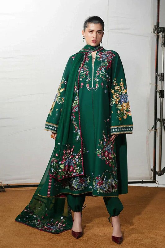 Picture of Hussain Rehar - Jugnu The Reserved View SS Edit I - D-1245-Bezan - Unstitched - Available at Raja Sahib