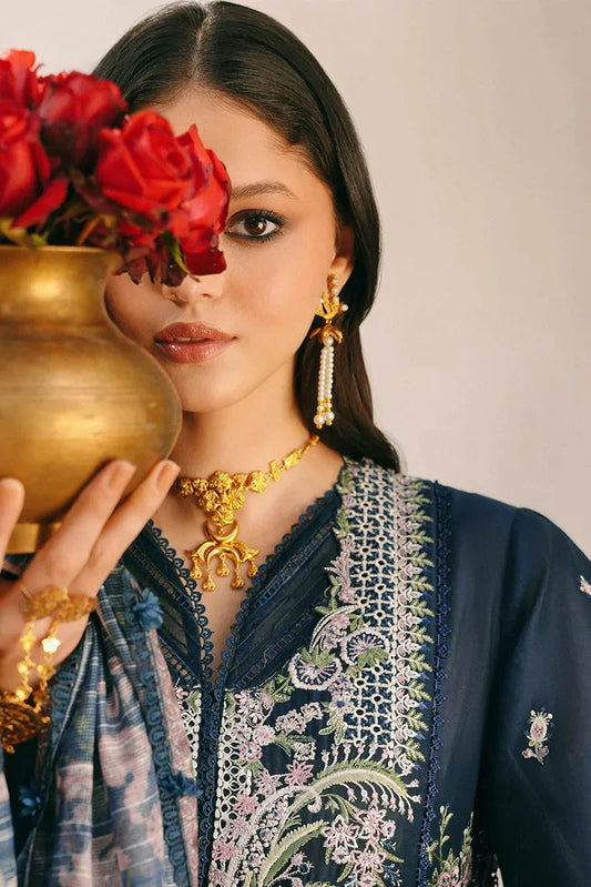 Picture of Kahf - Ek Fasana Luxury Lawn - KLB-1A MALKA - Unstitched - Available at Raja Sahib