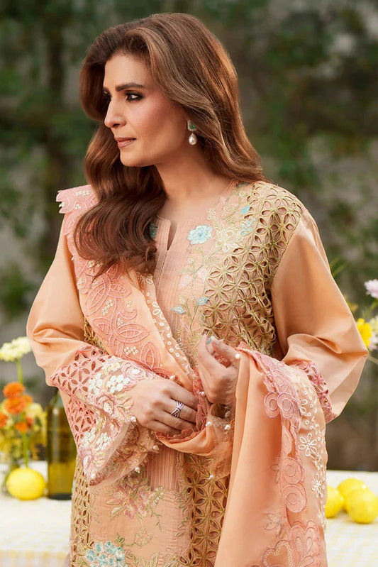 Picture of Asifa & Nabeel - Versa Luxury Lawn - Botanical Bond VUL26-05 - Unstitched - Available at Raja Sahib