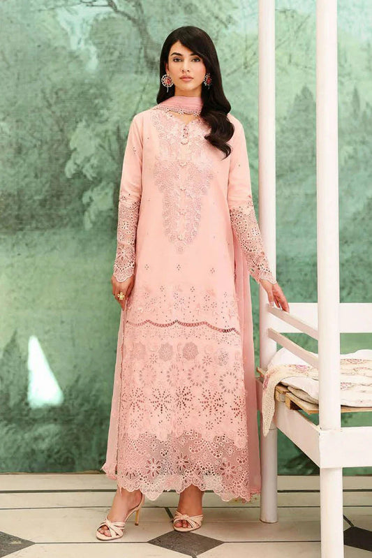 Picture of Roheenaz - Veil of Summer Luxury Lawn - 03 Azure Elan - Unstitched - Available at Raja Sahib