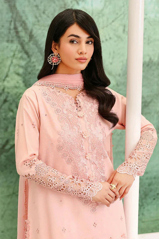Picture of Roheenaz - Veil of Summer Luxury Lawn - 03 Azure Elan - Unstitched - Available at Raja Sahib
