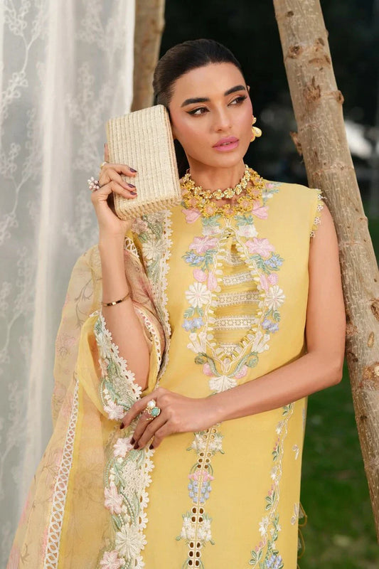 Picture of Maryam Hussain - A Floral Tale Lawn - L26-06-Sunflower - Unstitched - Available at Raja Sahib