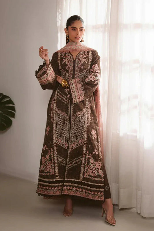 Picture of Ayzel - Serein Eid Kari - SELUNE-1178 - Unstitched - Available at Raja Sahib