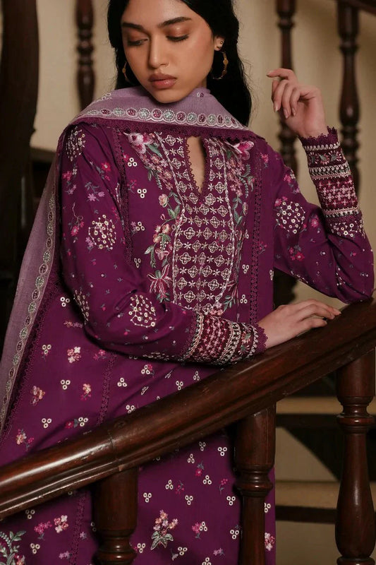 Picture of Afrozeh - Florette Pre Eid - 1189-LILACE - Unstitched - Available at Raja Sahib