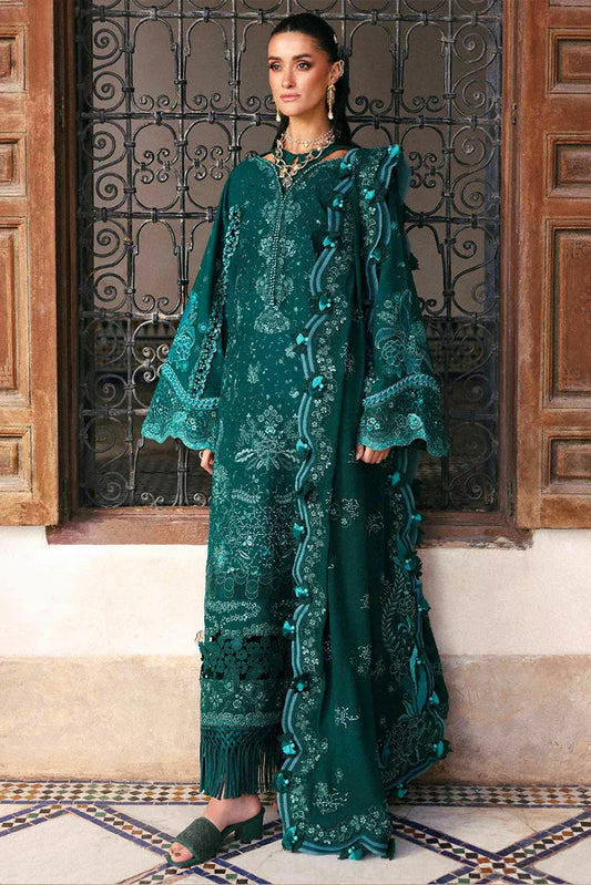 Picture of Republic Womenswear - Reine Luxury Eid Lawn - SL1-26-D6A-Luna - Unstitched - Available at Raja Sahib