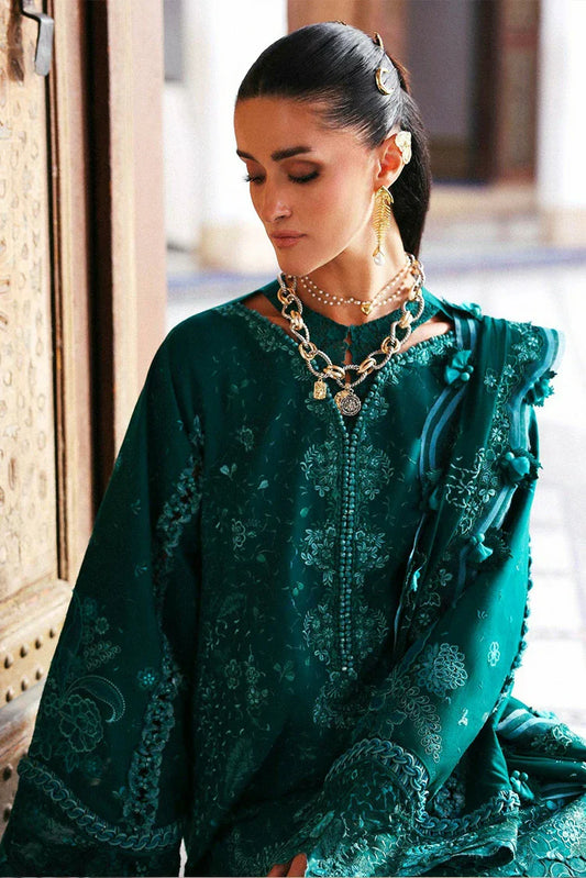 Picture of Republic Womenswear - Reine Luxury Eid Lawn - SL1-26-D6A-Luna - Unstitched - Available at Raja Sahib