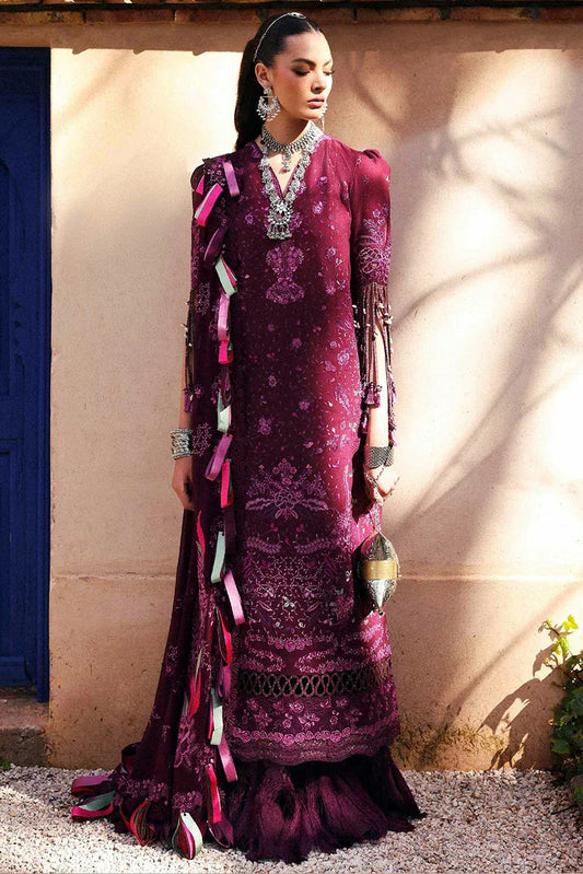 Picture of Republic Womenswear - Reine Luxury Eid Lawn - SL1-26-D6B-Icie - Unstitched - Available at Raja Sahib