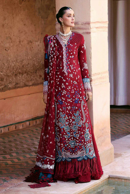 Picture of Republic Womenswear - Reine Luxury Eid Lawn - SL1-26-D7A-Eden - Unstitched - Available at Raja Sahib