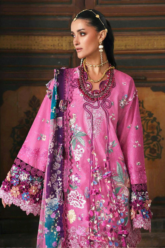 Picture of Republic Womenswear - Reine Luxury Eid Lawn - SL1-26-D8A-Aria - Unstitched - Available at Raja Sahib