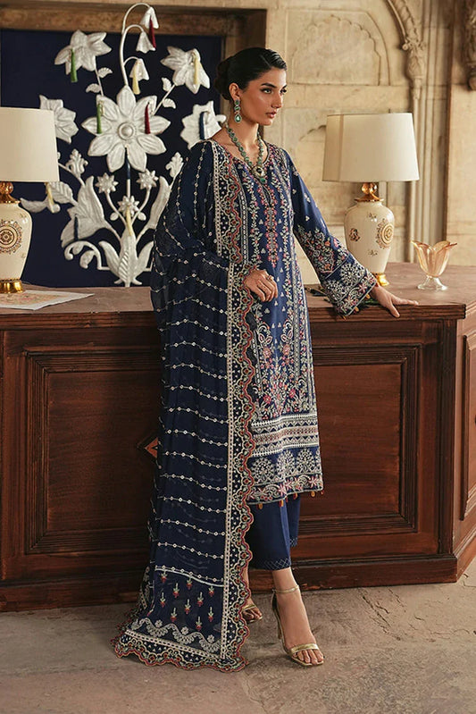 Picture of Gulaal - Maisone Luxury Lawn - LL-16-Velmira - Unstitched - Available at Raja Sahib