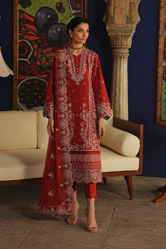 Picture of Gulaal - Maisone Luxury Lawn - LL-19-Zafielle - Unstitched - Available at Raja Sahib