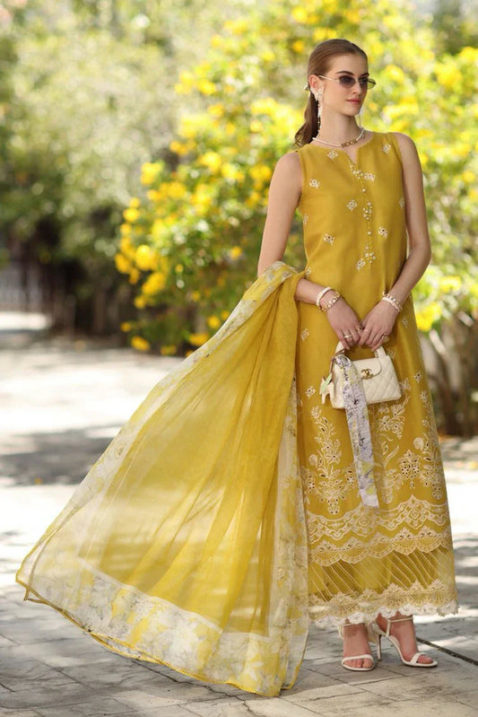 Picture of Noor by Saadia Asad - Noor Eid Luxe Printskhaas - Design 1B - Unstitched - Available at Raja Sahib