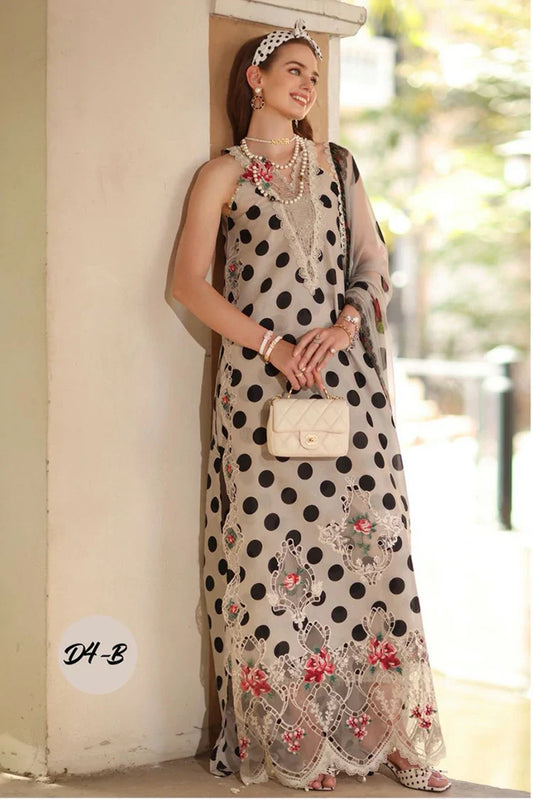 Picture of Noor by Saadia Asad - Noor Eid Luxe Printskhaas - Design 4B - Unstitched - Available at Raja Sahib