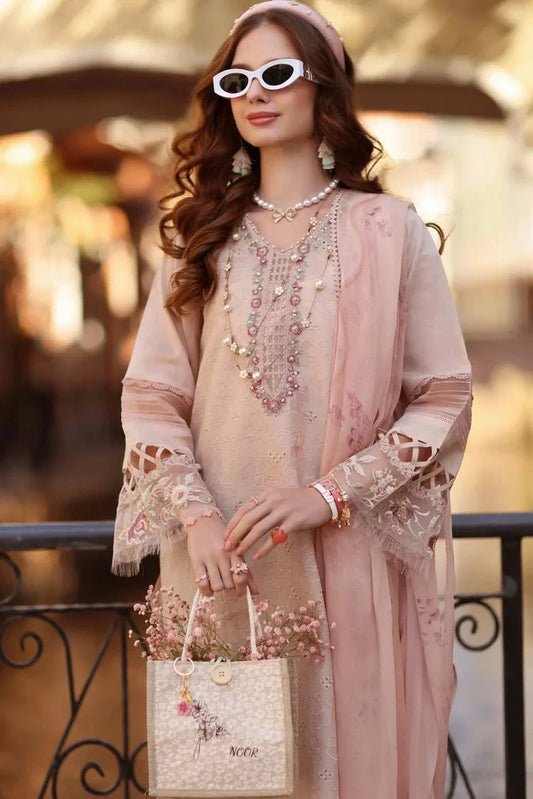 Picture of Noor by Saadia Asad - Noor Eid Luxe Printskhaas - Design 6B - Unstitched - Available at Raja Sahib