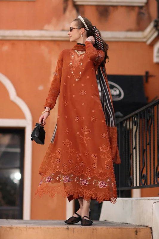 Noor by Saadia Asad - Noor Eid Luxe Printskhaas - Design 7A - Unstitched