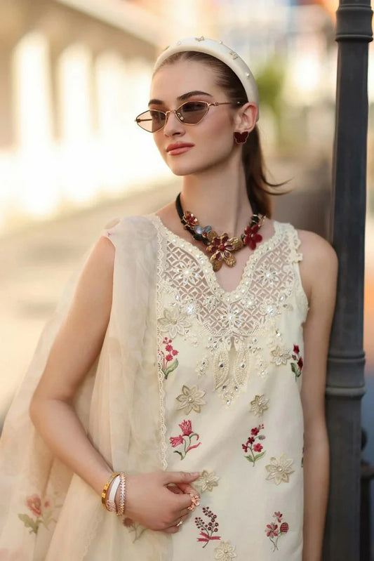 Picture of Noor by Saadia Asad - Noor Eid Luxe Printskhaas - Design 8A - Unstitched - Available at Raja Sahib