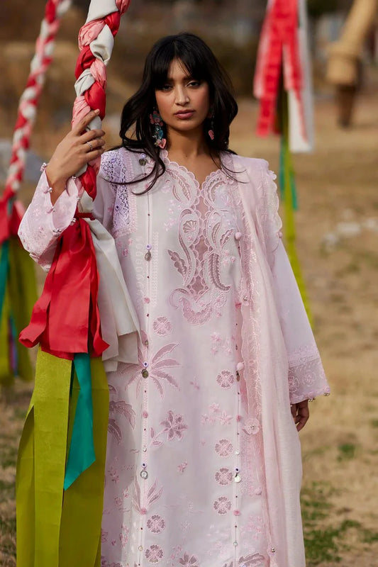 Zaha - Meili Festive Lawn - F?N YÙN ?? (ZL26-09 B) - Unstitched