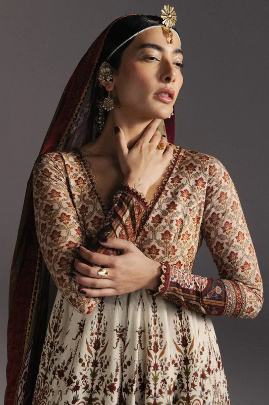Picture of Zara Shahjahan - Anarkali Lawn - D-3 SHAHKAR - Unstitched - Available at Raja Sahib