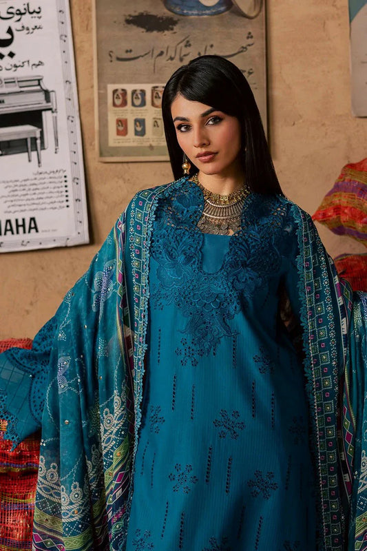 Picture of Nureh - Bazar Embroidered Doria Lawn Collection Vol 1 - NE-242 - Unstitched - Available at Raja Sahib