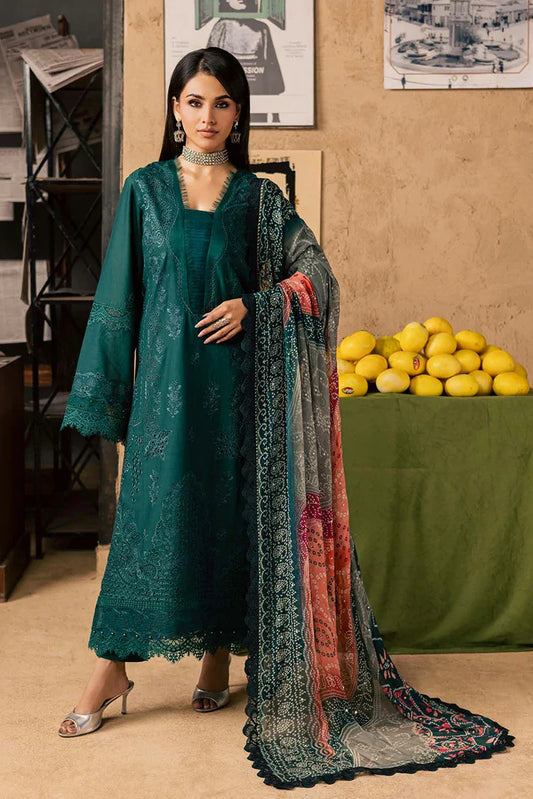 Picture of Nureh - Bazar Embroidered Doria Lawn Collection Vol 1 - NE-244 - Unstitched - Available at Raja Sahib