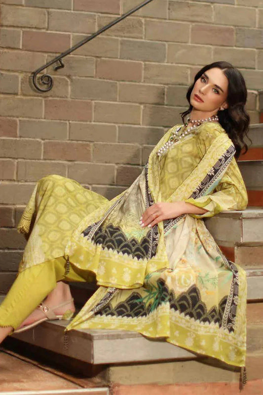 Nureh - Signature Prints Printed Lawn Zari Collection Vol 2 - SP-201 - Unstitched