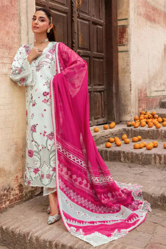 Saira Shakira - Breeze Luxury Lawn Collection - IVY-1-A - Unstitched