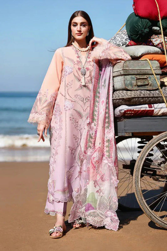 Picture of Saira Shakira - Breeze Luxury Lawn Collection - TALI 3-A - Unstitched - Available at Raja Sahib