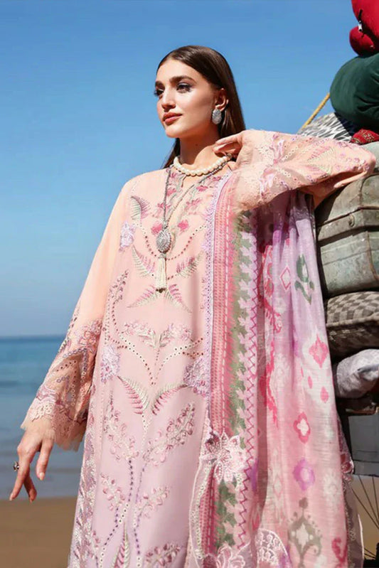 Picture of Saira Shakira - Breeze Luxury Lawn Collection - TALI 3-A - Unstitched - Available at Raja Sahib