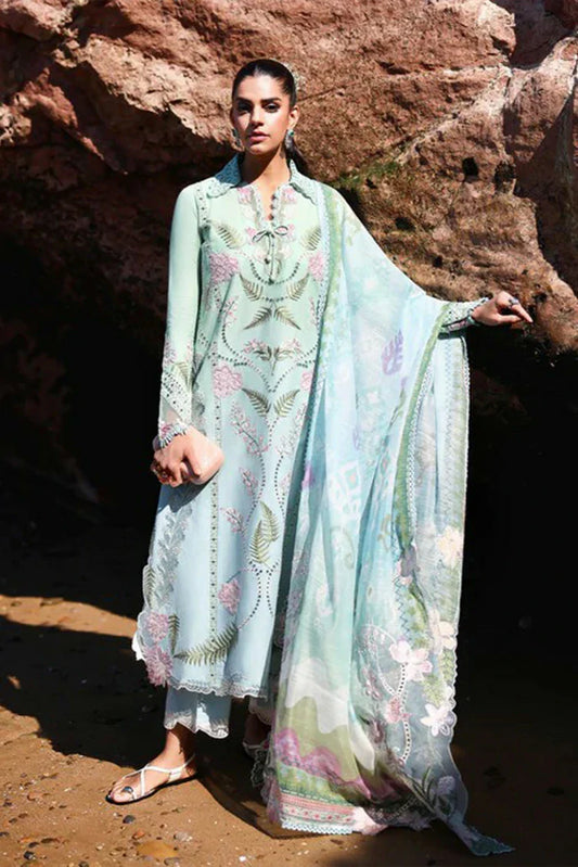 Picture of Saira Shakira - Breeze Luxury Lawn Collection - TALI 3-B - Unstitched - Available at Raja Sahib