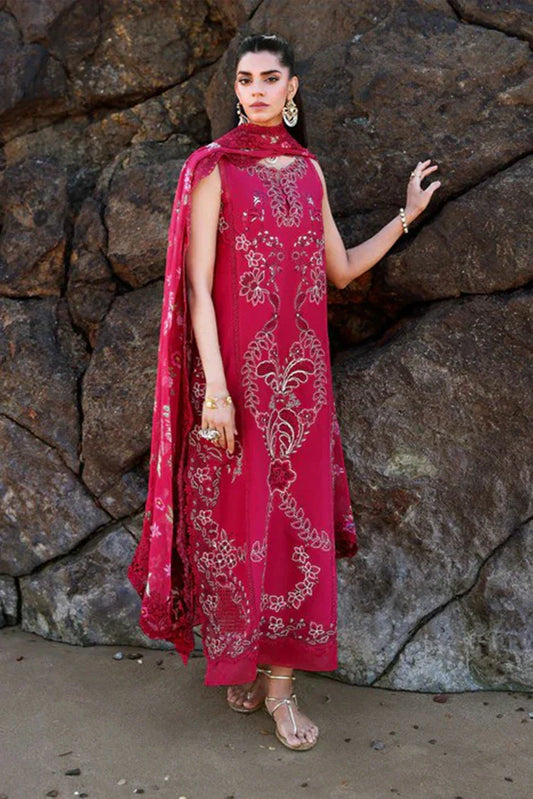 Picture of Saira Shakira - Breeze Luxury Lawn Collection - OPHELIA-4-A - Unstitched - Available at Raja Sahib