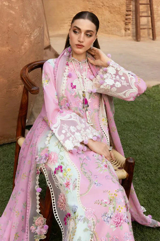 Picture of Saira Shakira - Breeze Luxury Lawn Collection - FAYE-7-A - Unstitched - Available at Raja Sahib