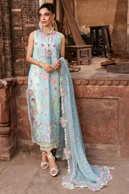 Picture of Saira Shakira - Breeze Luxury Lawn Collection - FAYE-7-B - Unstitched - Available at Raja Sahib