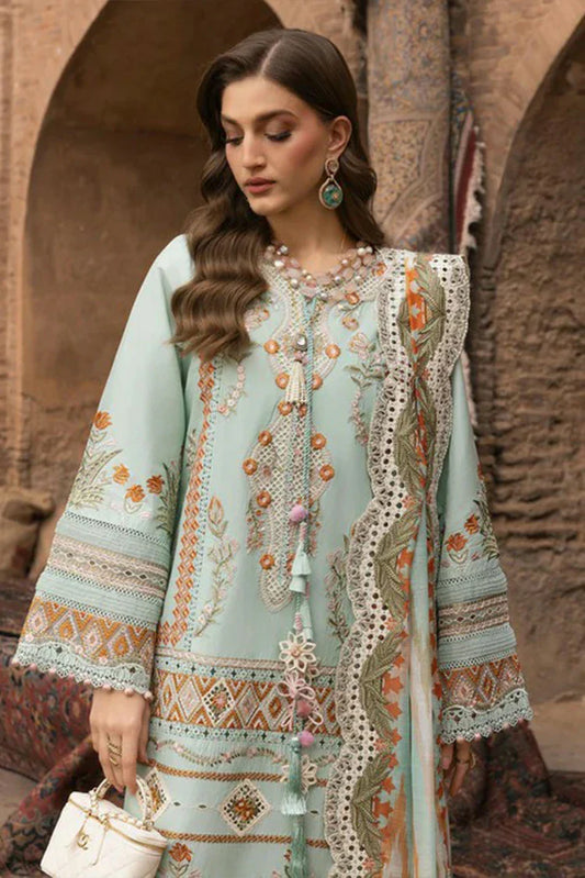 Picture of Saira Shakira - Breeze Luxury Lawn Collection - RUNA-8-A - Unstitched - Available at Raja Sahib