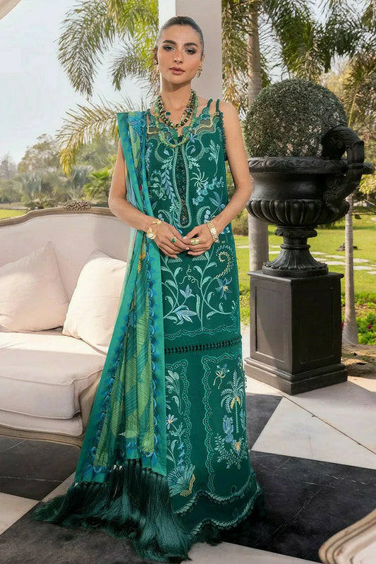 Picture of Crimson - Flow Lawn - BEAUTY IN BLOOM - D3B - Unstitched - Available at Raja Sahib