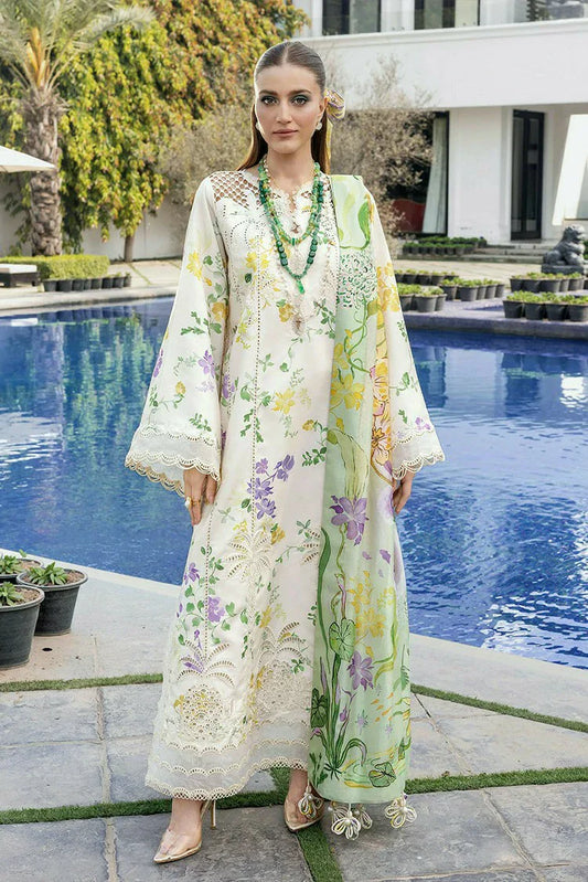 Picture of Crimson - Flow Lawn - TROPIC TEASE - D4A - Unstitched - Available at Raja Sahib