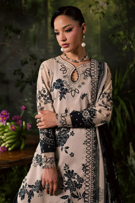 Nureh - Daily Delights Embroidered And Printed Lawn Collection Vol 1 - DD-27 - Unstitched