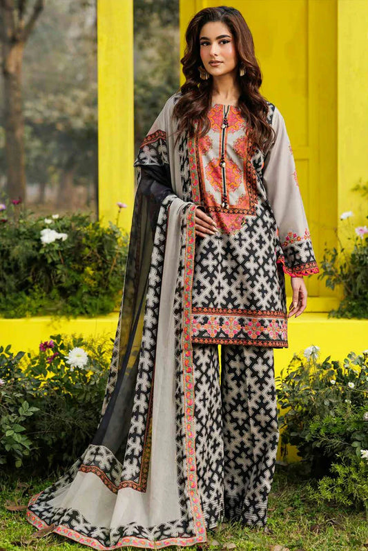 Picture of Charizma - Combination Embroidered Lawn Collection Vol 2 - CC6-13 - Unstitched - Available at Raja Sahib