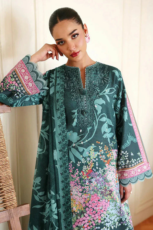 Picture of Roheenaz - Eclat Garden Printed Vol 4 - 09-Buttercup Bloom - Unstitched - Available at Raja Sahib