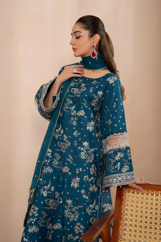 Picture of Xenia - Zaeva Formals - D-02-SAZIL - Unstitched - Available at Raja Sahib